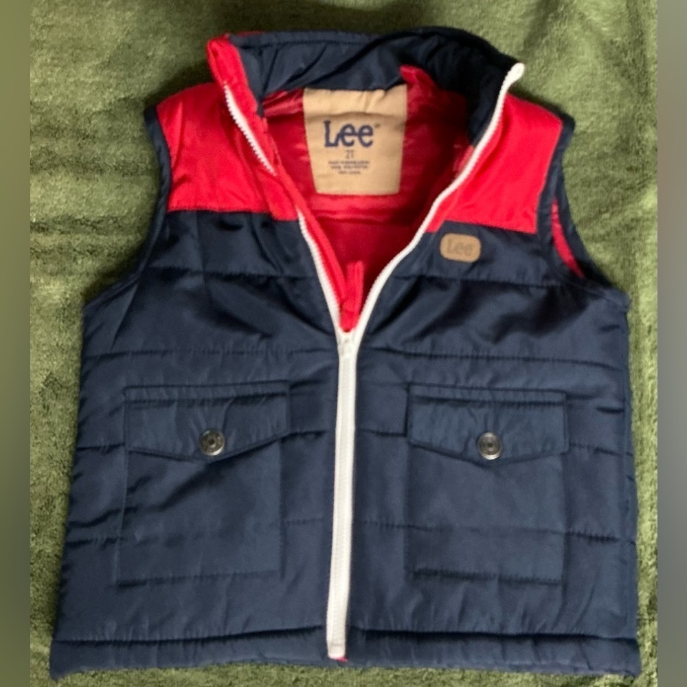 Lee Toddler‎ Boys Colorblock
Puffer Vest Size 2T